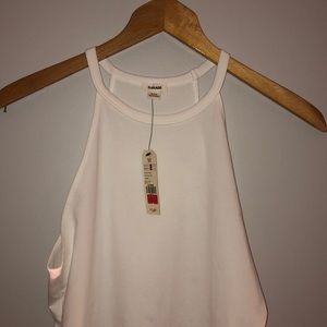 GARAGE basic white tank top, in size medium!